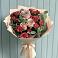 Букет цветов из: Гвоздики и Розы в Рыбхоз