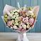 Букет цветов из: Альстромерии и Розы в Рыбхоз