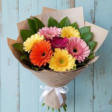 Букет цветов из:  Герберы в Рыбхоз