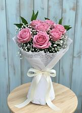 Букет цветов из:  Розы в Рыбхоз