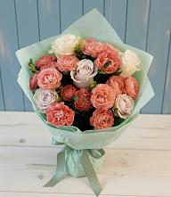 Букет цветов из:  Розы #REPLACE_PRED# Рыбхоз
