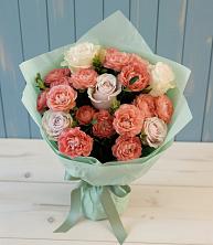Букет цветов из:  Розы в Рыбхоз