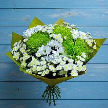 Букет цветов из:  Хризантемы в Рыбхоз