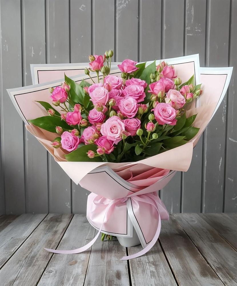 Букет Розовый кустик в Рыбхоз