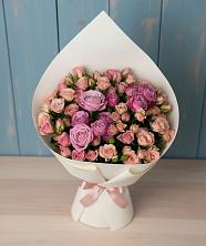 Букет цветов из:  Розы в Рыбхоз