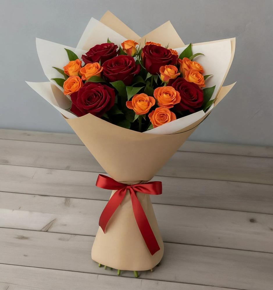 Букет Любовь и восторг в Рыбхоз